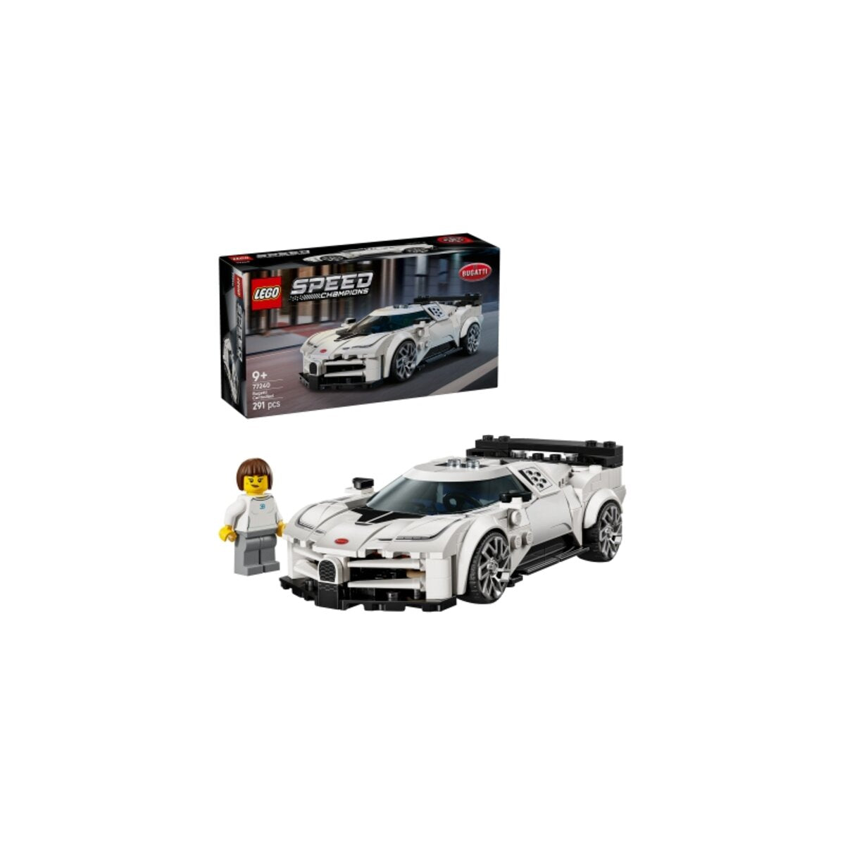 LEGO® Speed Champions 77240 Bugatti Centodieci Hypersportwagen