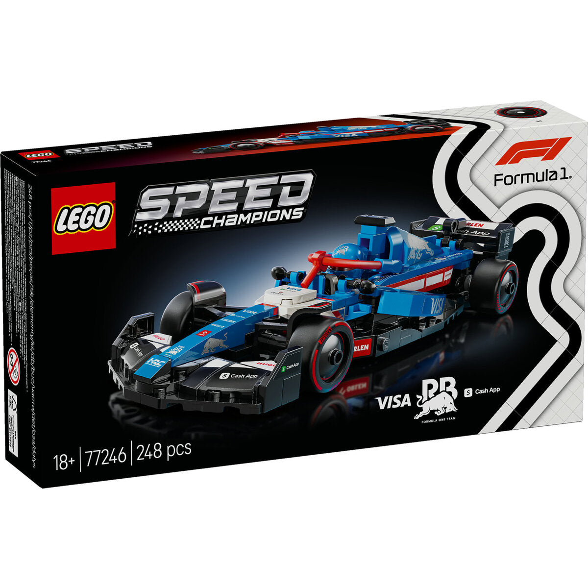 LEGO® Speed Champions 77246 Visa Cash App RB VCARB 01 F1® Rennauto