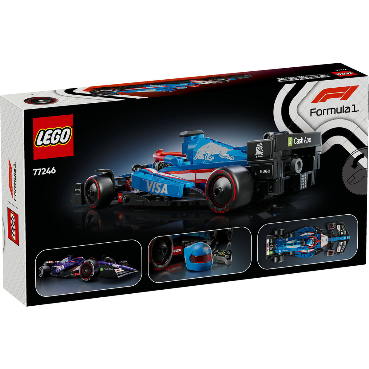 LEGO® Speed Champions 77246 Visa Cash App RB VCARB 01 F1® Rennauto