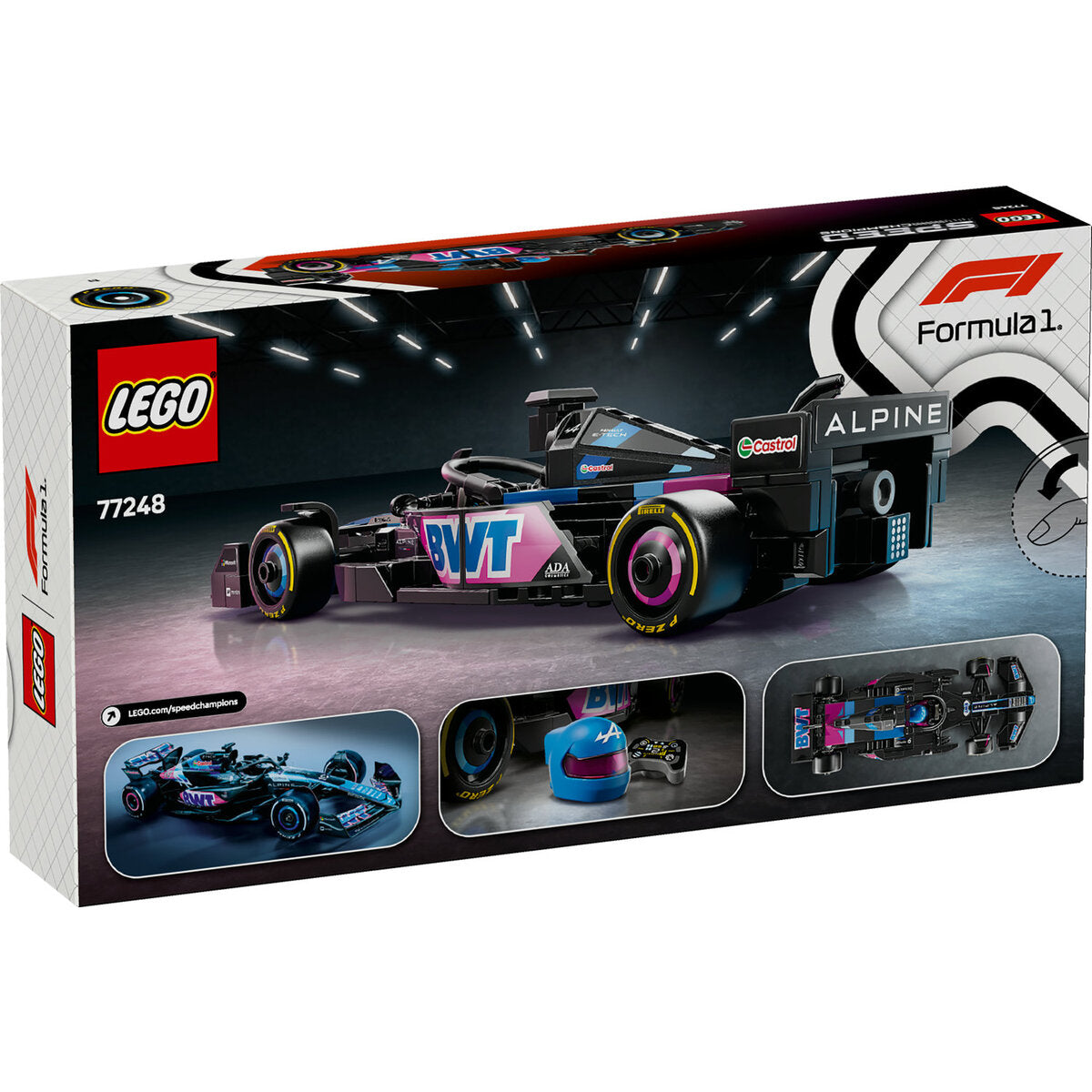 LEGO® Speed Champions 77248 BWT Alpine F1® Team A524 Rennauto