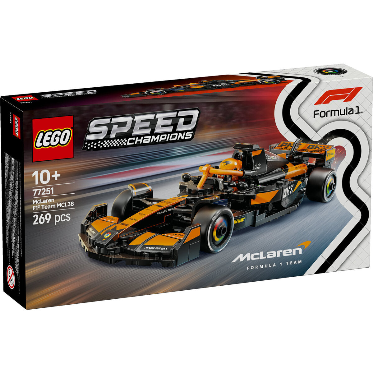 LEGO® Speed Champions 77251 McLaren F1® Team MCL38 Rennauto