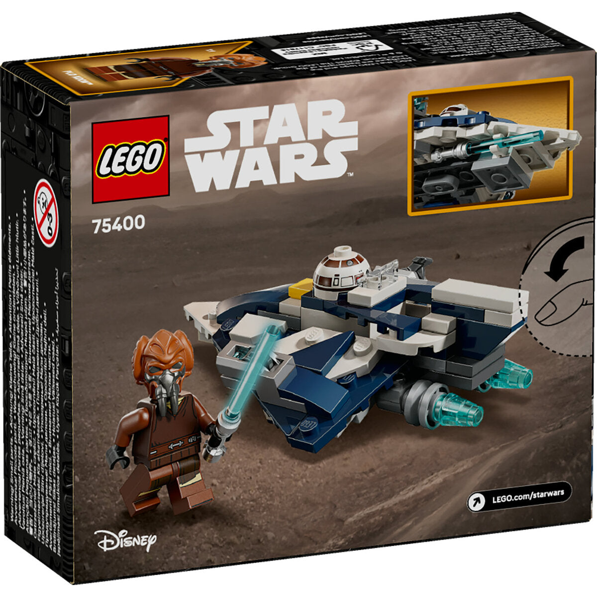 LEGO® Star Wars™ 75400 Plo Koons Jedi Starfighter™ Microfighter