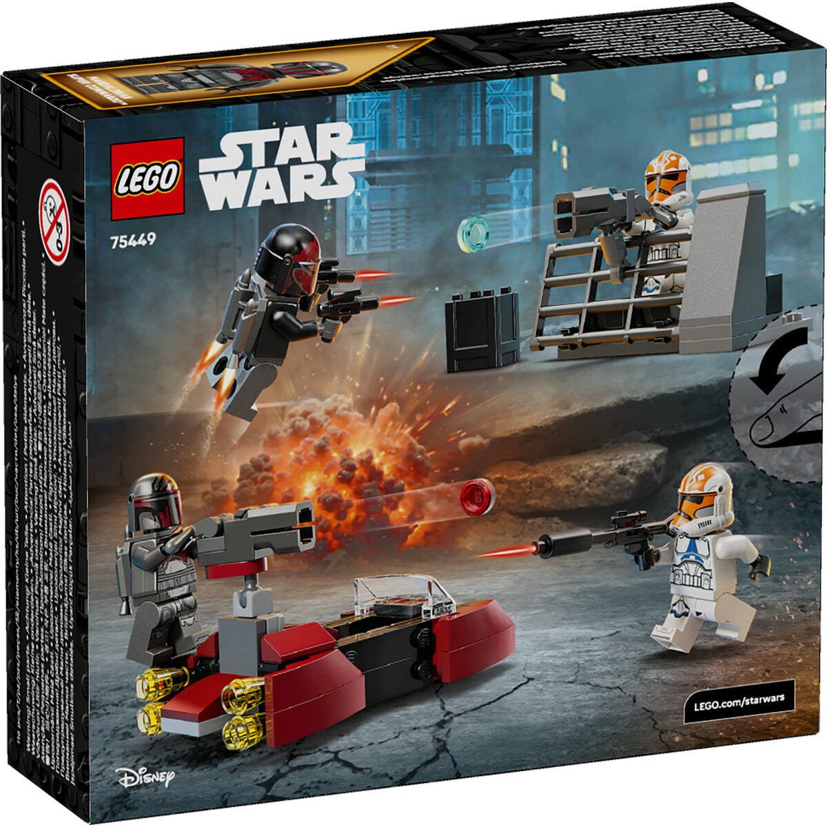 LEGO® Star Wars™ 75449 Belagerung von Mandalore Battle Pack