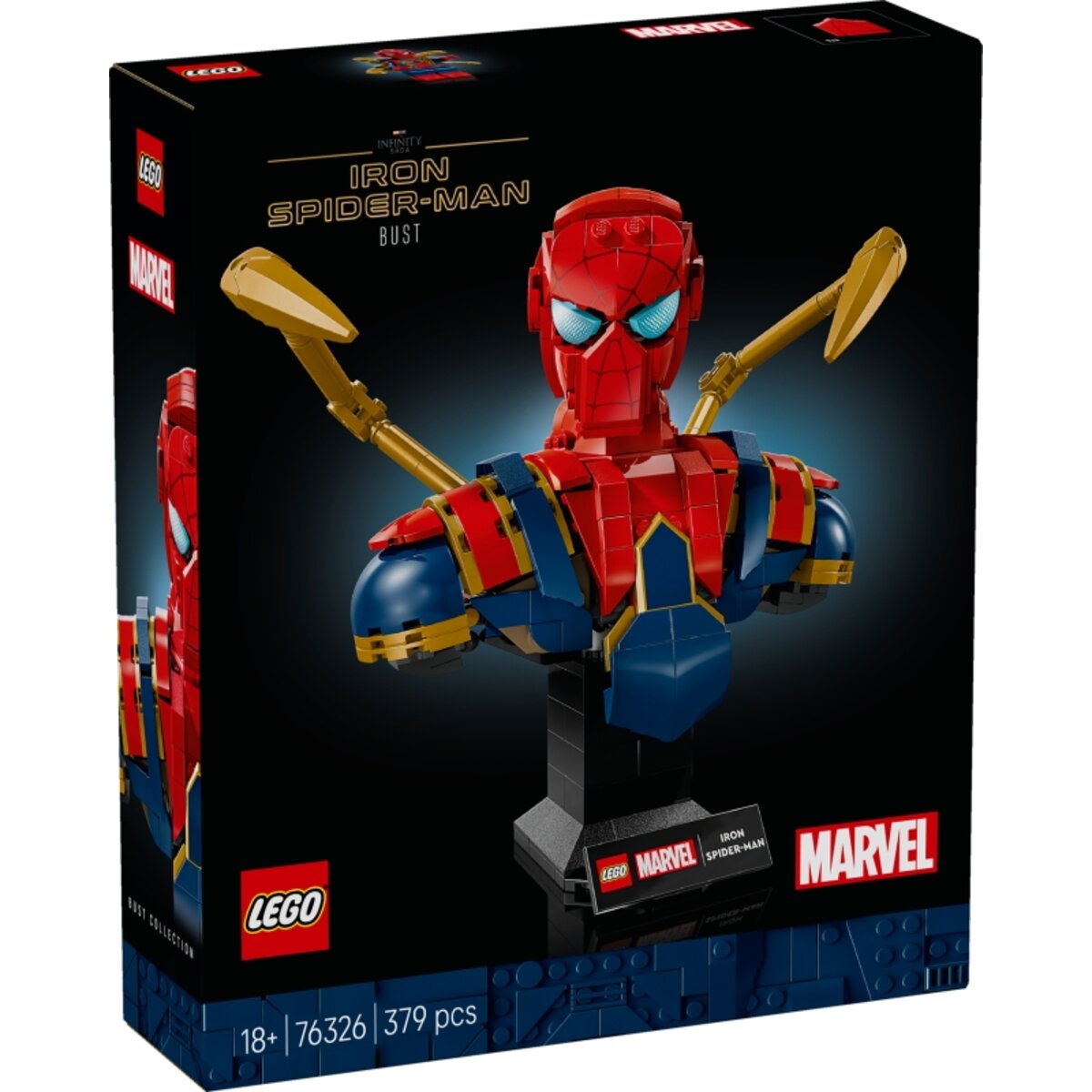 LEGO® Super Heroes 76326 Iron Spider-Man Büste