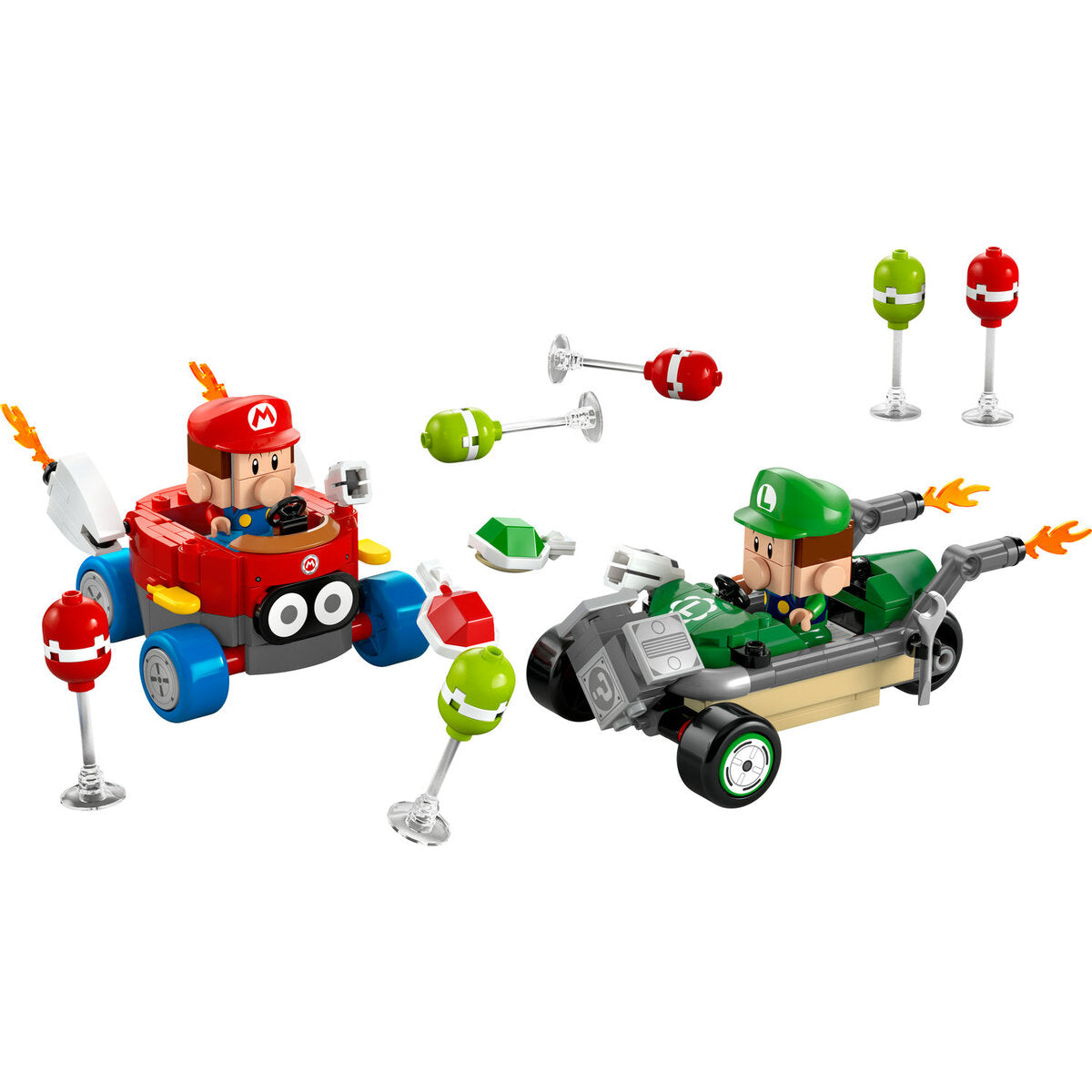 LEGO® Super Mario 72034 Mario Kart™ – Baby Mario vs. Baby Luigi