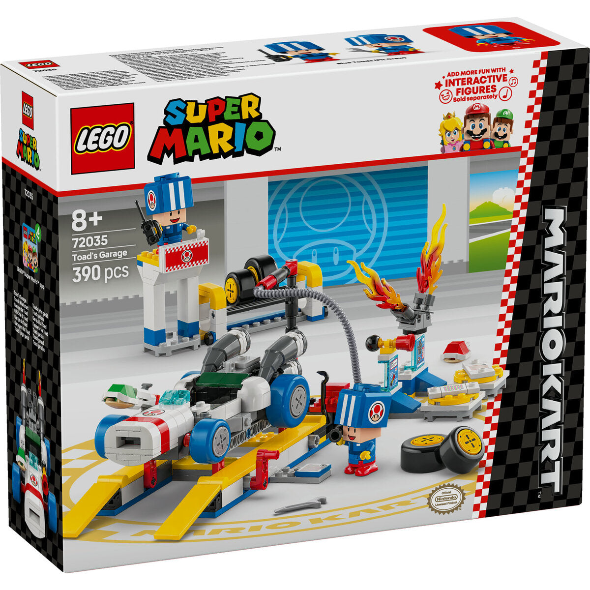 LEGO® Super Mario 72035 Mario Kart™ – Toads Werkstatt
