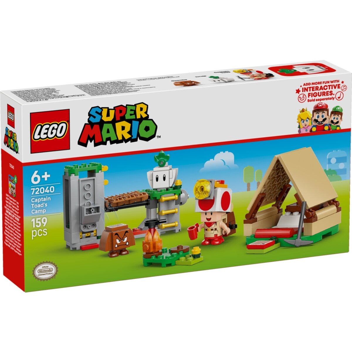 LEGO® Super Mario 72040 Kapitän Toad-Camp