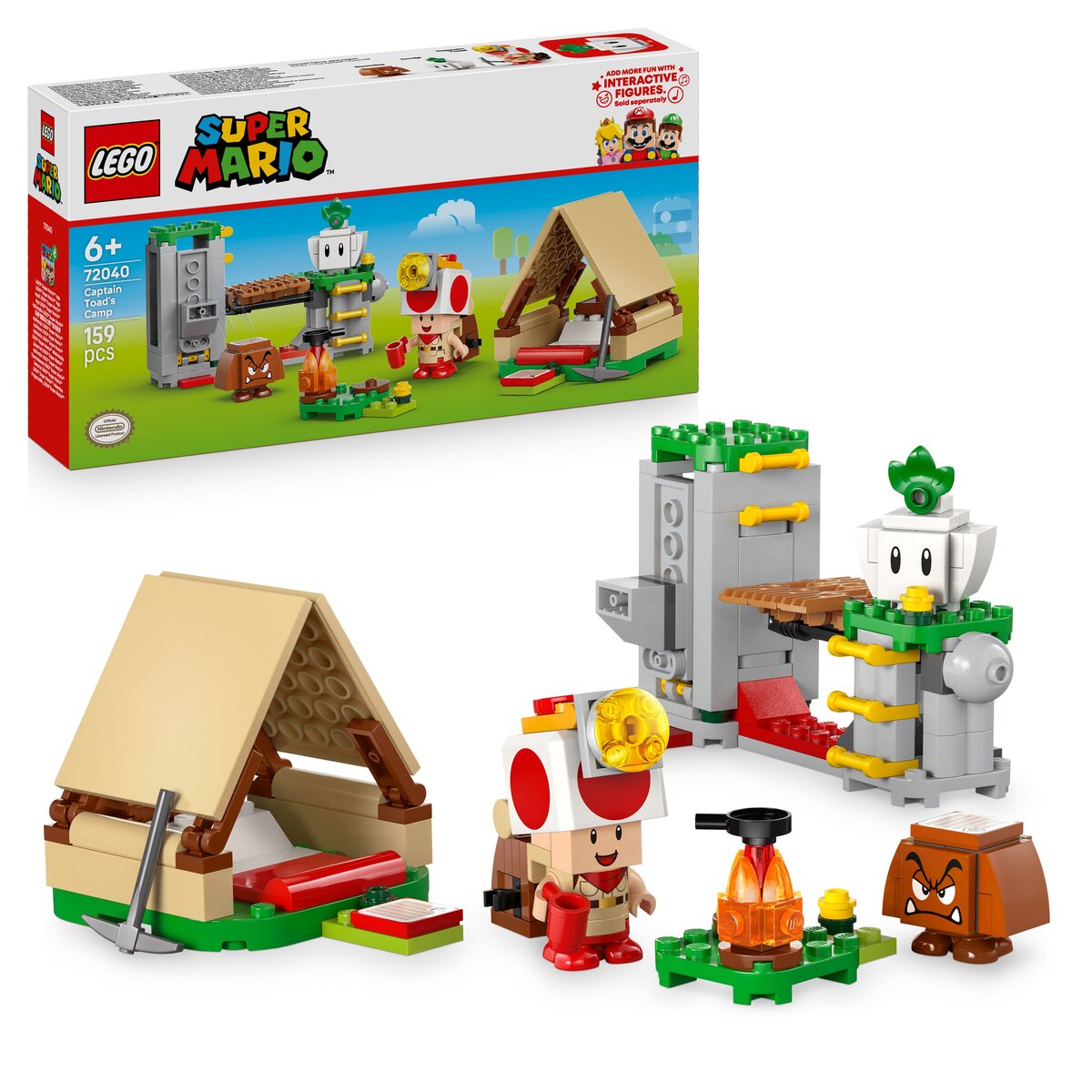 LEGO® Super Mario 72040 Kapitän Toad-Camp