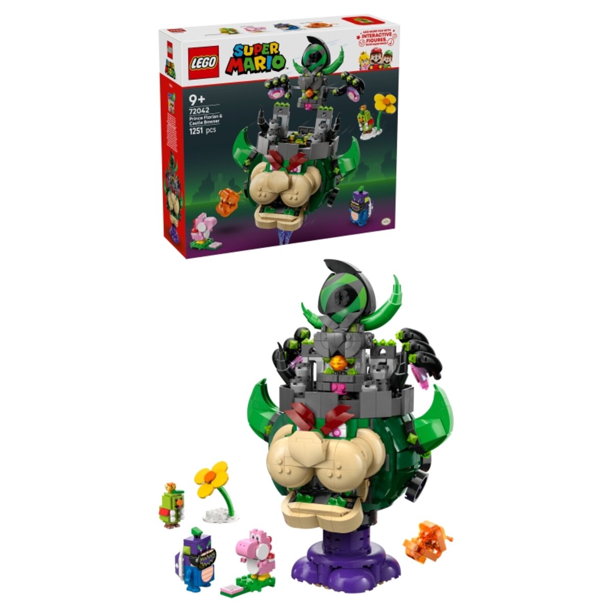 LEGO® Super Mario 72042 Prinz Florian & Schloss-Bowser
