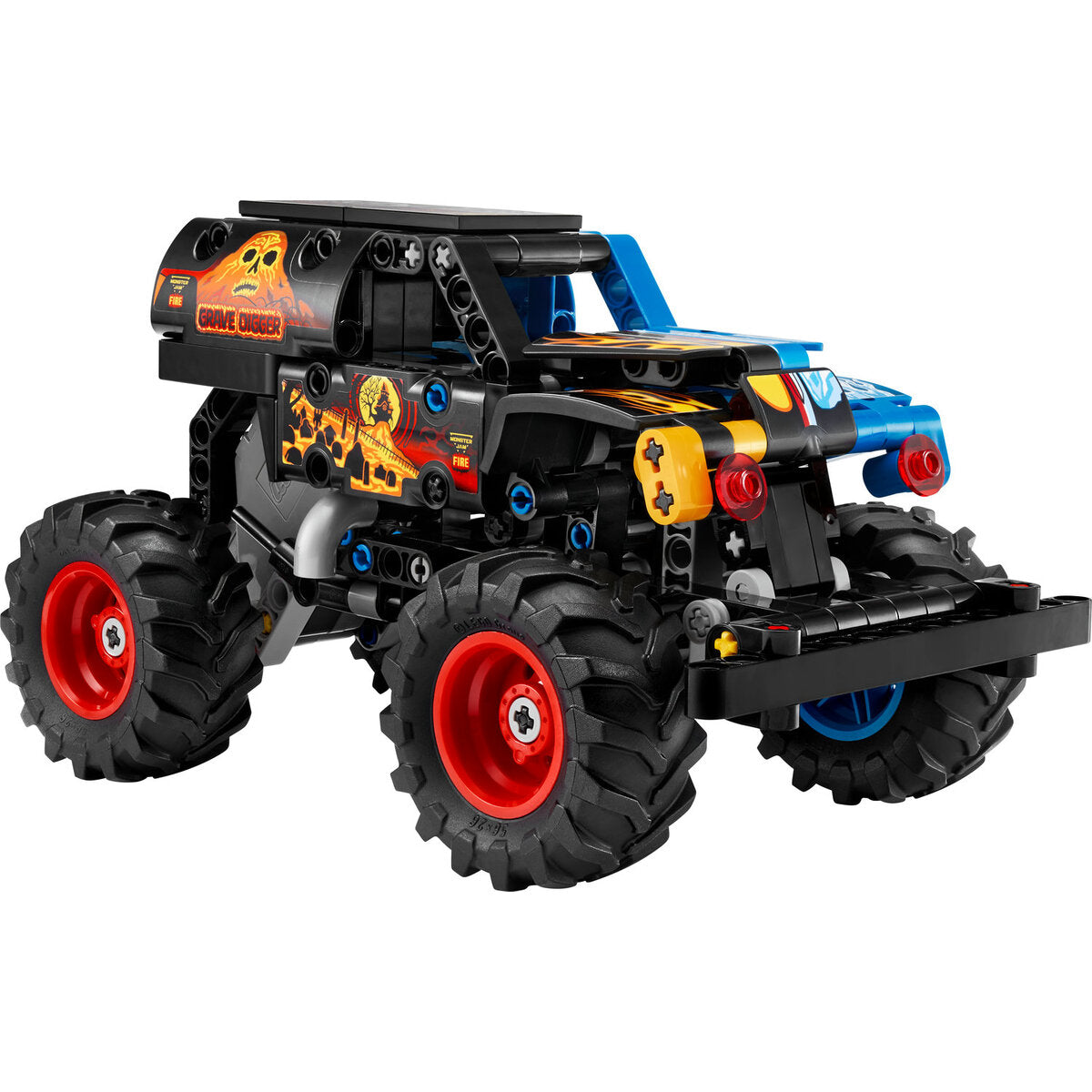 LEGO® Technic 42219 Monster Jam™ Grave Digger™ Feuer und Eis