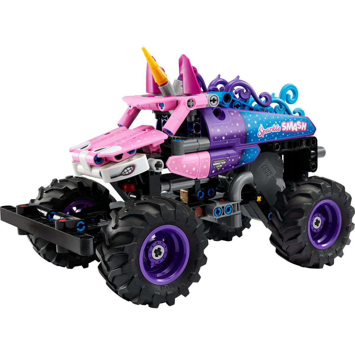 LEGO® Technic 42220 Monster Jam™ Sparkle Smash™ mit Rückziehmotor