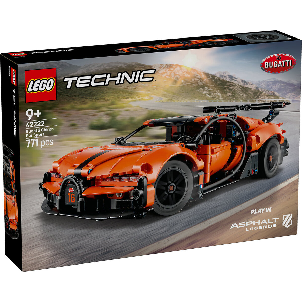 LEGO® Technic 42222 Bugatti Chiron Pur Sport Hypercar