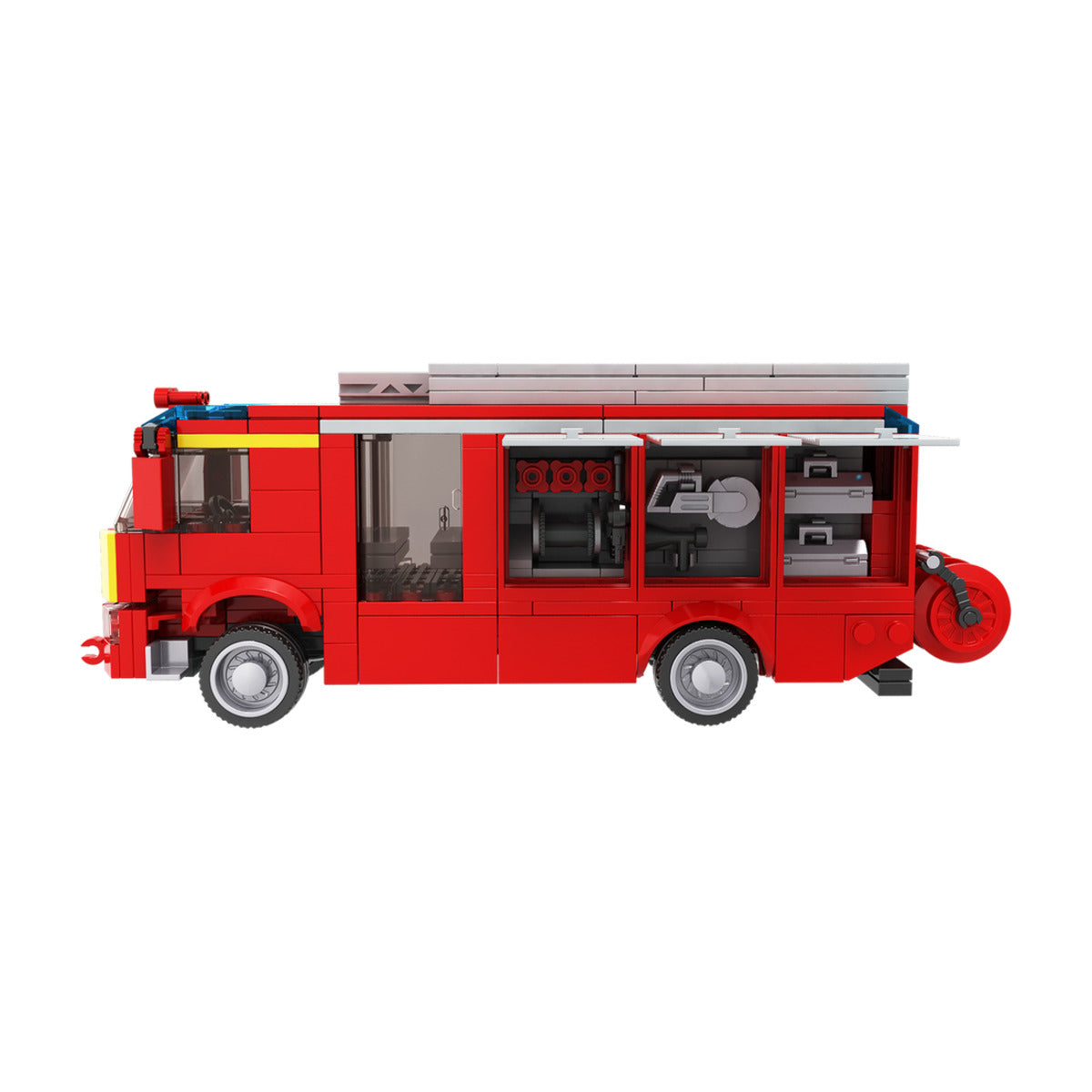 BRIXIES Plus Feuerwehr Löschfahrzeug / Fire engine