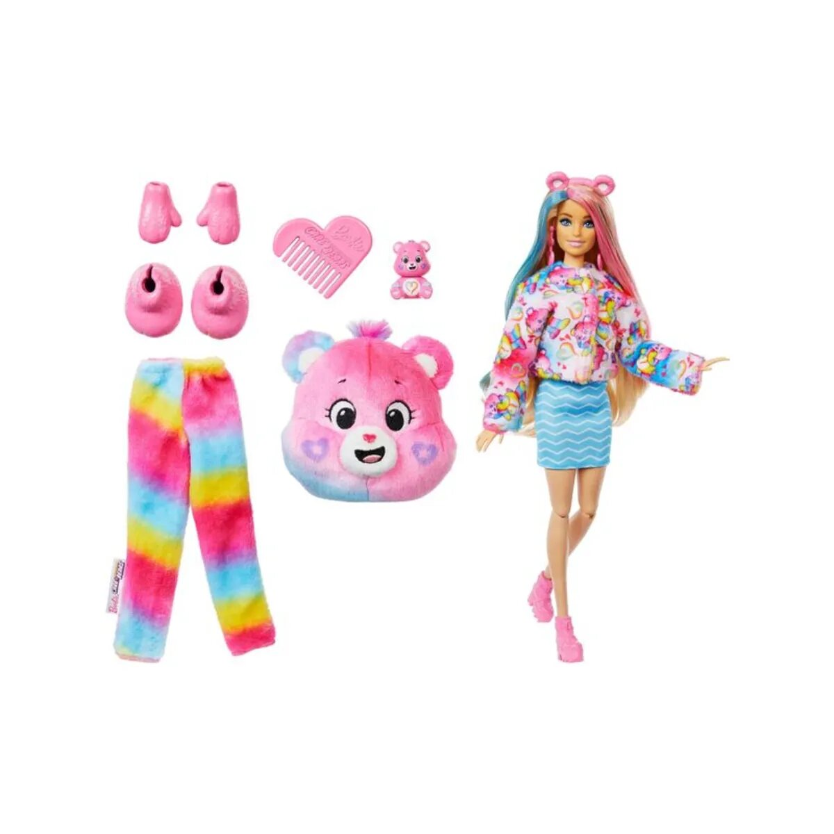 Mattel Barbie Licensed Cutie Reveal x Care Bears Series 2 - Togetherness Bear