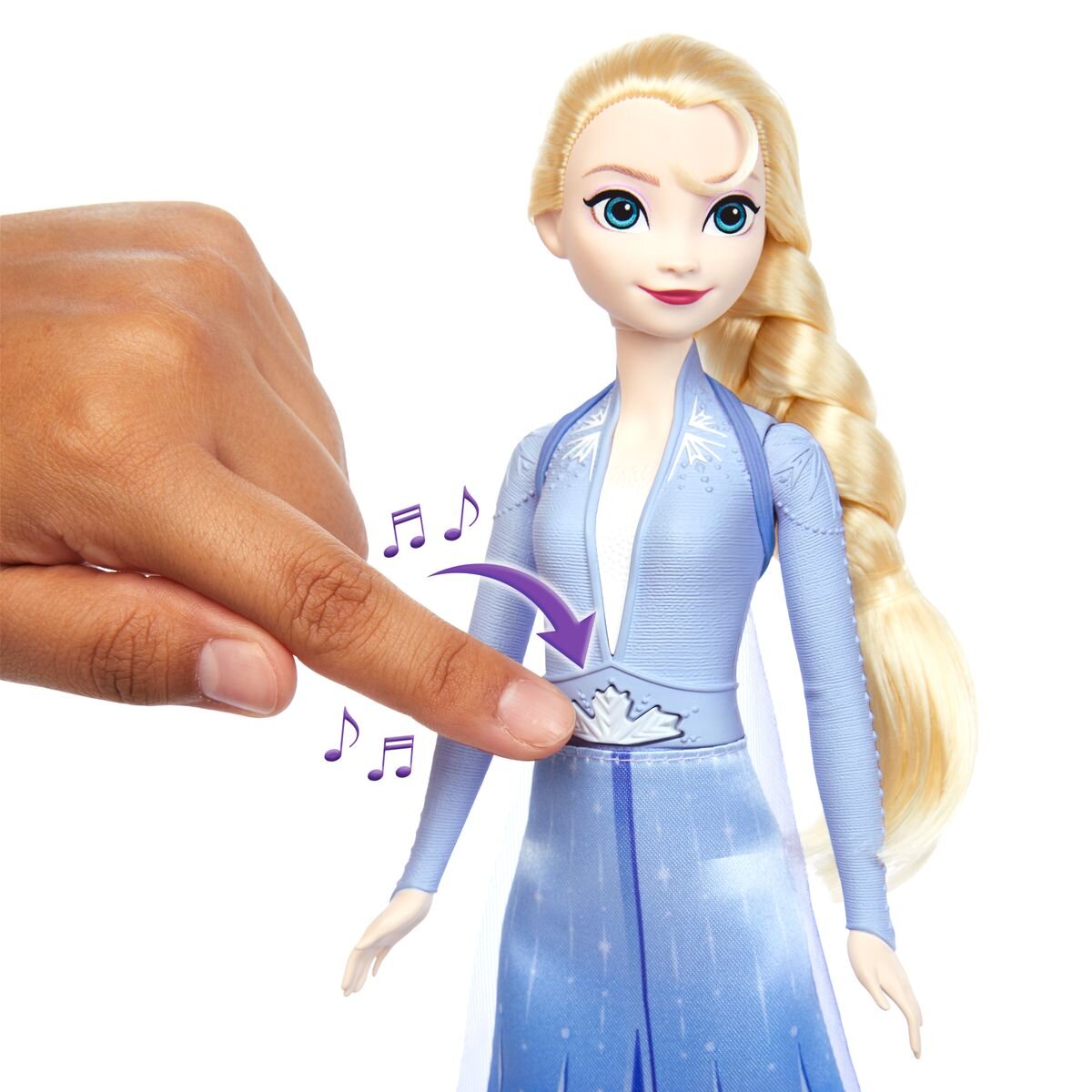 Mattel Disney Die Eiskönigin Singende Abenteuer Elsa Puppe „Wo noch niemand war“ (DE)