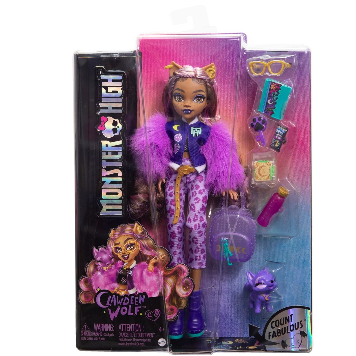 Mattel Monster High Clawdeen Wolf Puppe