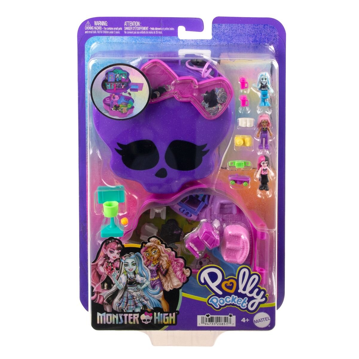 Polly Pocket Monster High Partnership Compact