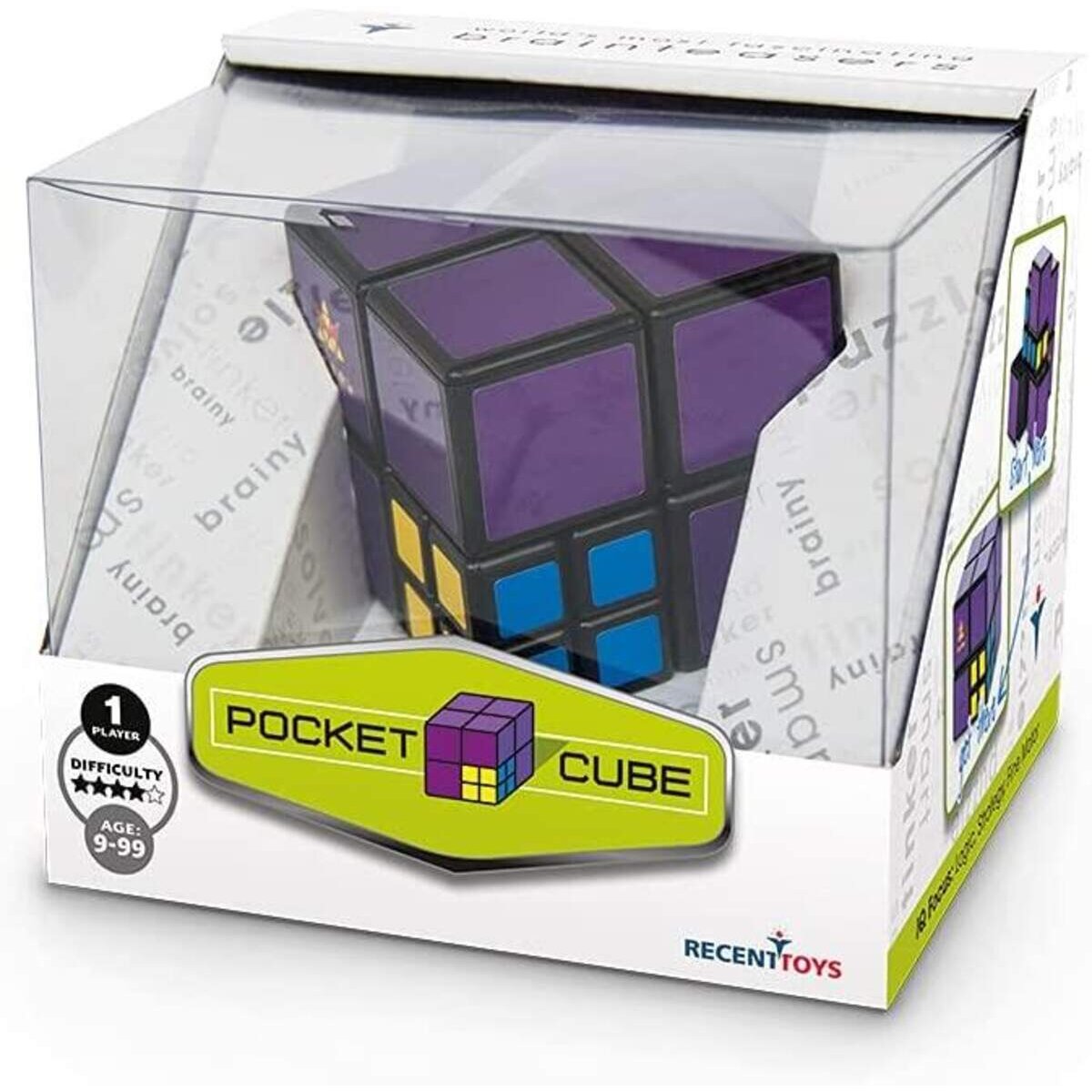 Meffert´s Pocket Cube Brain Teaser 3D-Puzzle Zauberwürfel