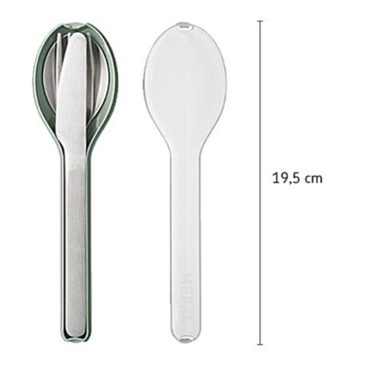 Mepal Besteck-Set Ellipse 3-teilig - Vivid mauve