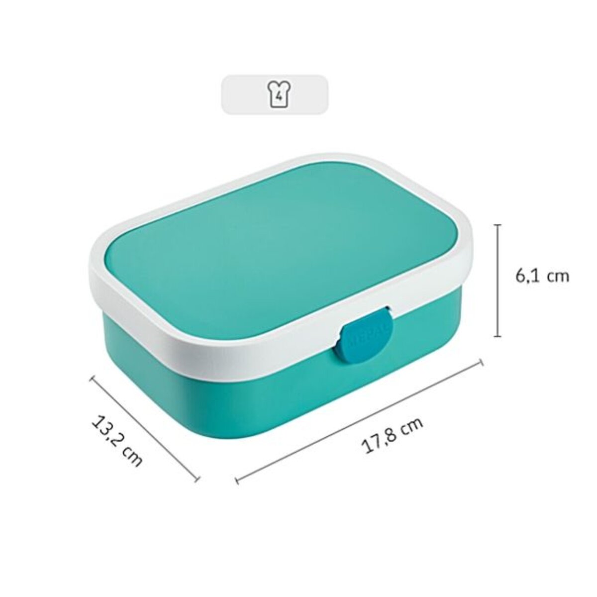 Mepal Brotdose Campus mit Bento-Einsatz - Paw Patrol Pups