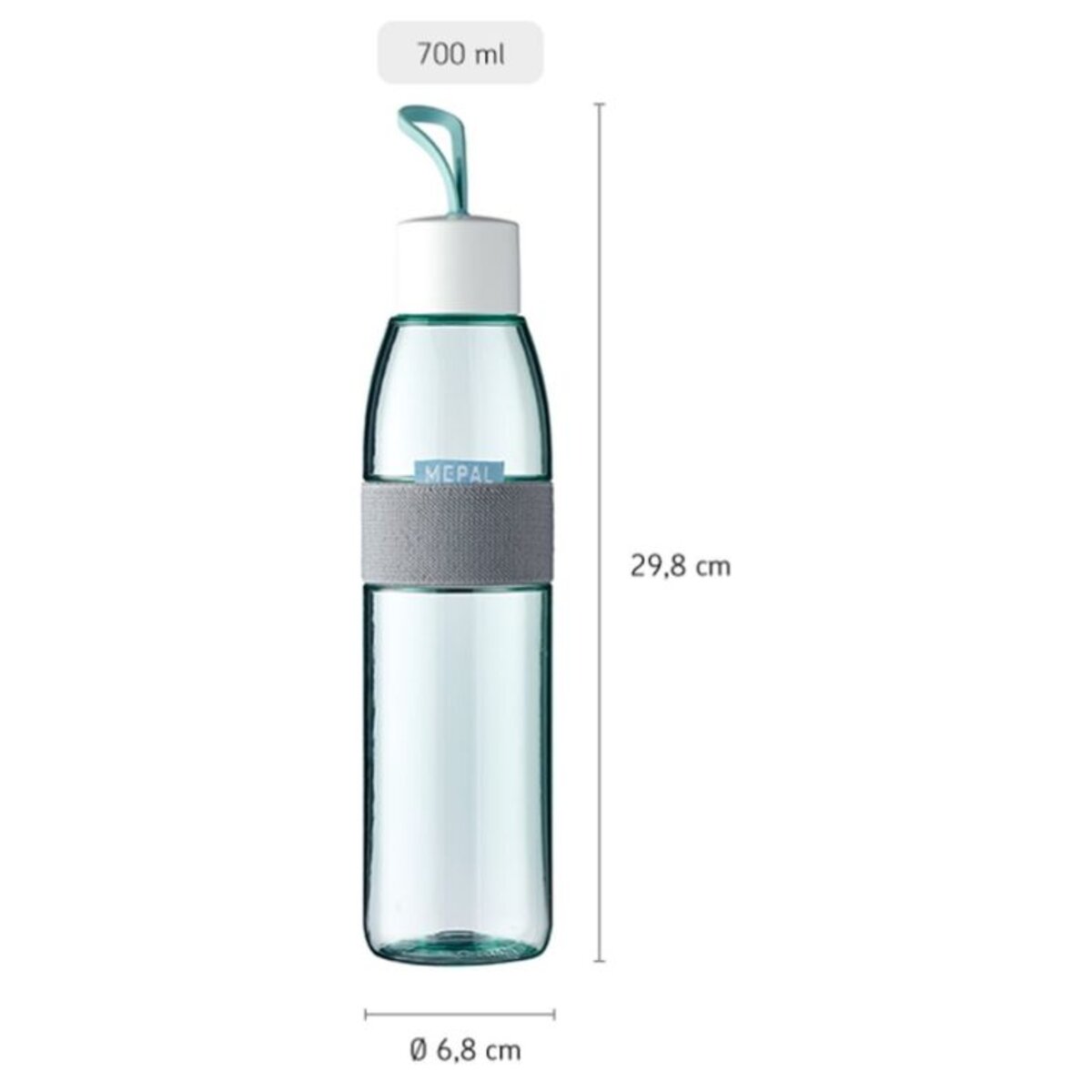Mepal Trinkflasche Ellipse 700 ml - Vivid blue