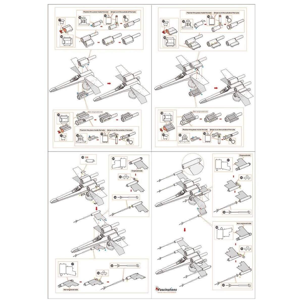 Metal Earth: STAR WARS X-Wing Fighter