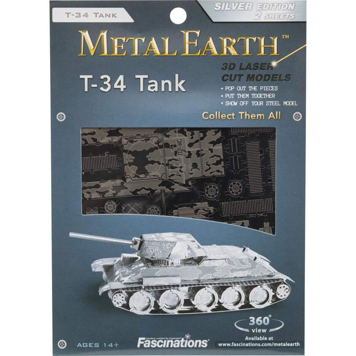 Metal Earth: T-34 Tank
