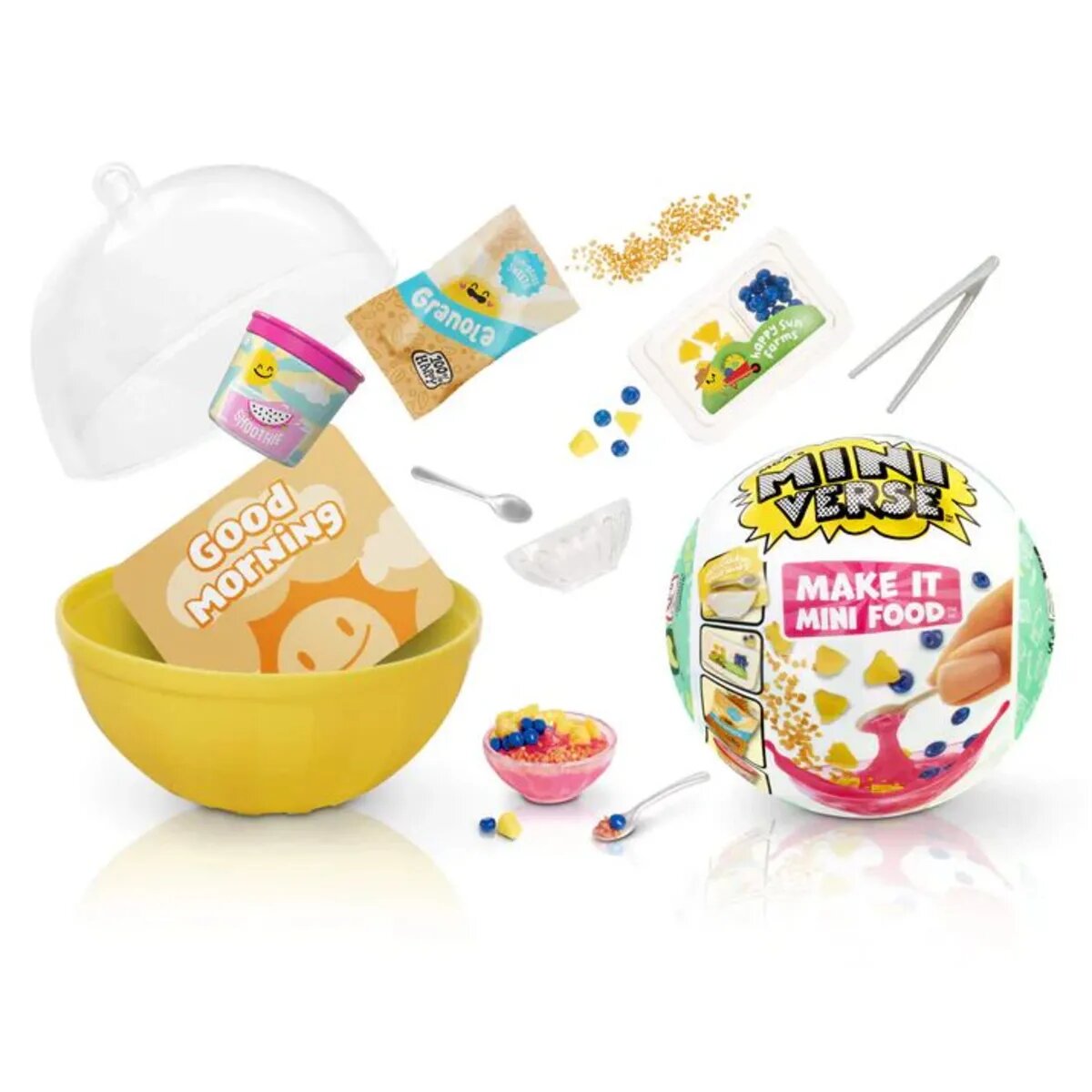 MGA Entertainment Miniverse- Make It Mini Foods: Cafe in PDQ Series 3A, sortiert