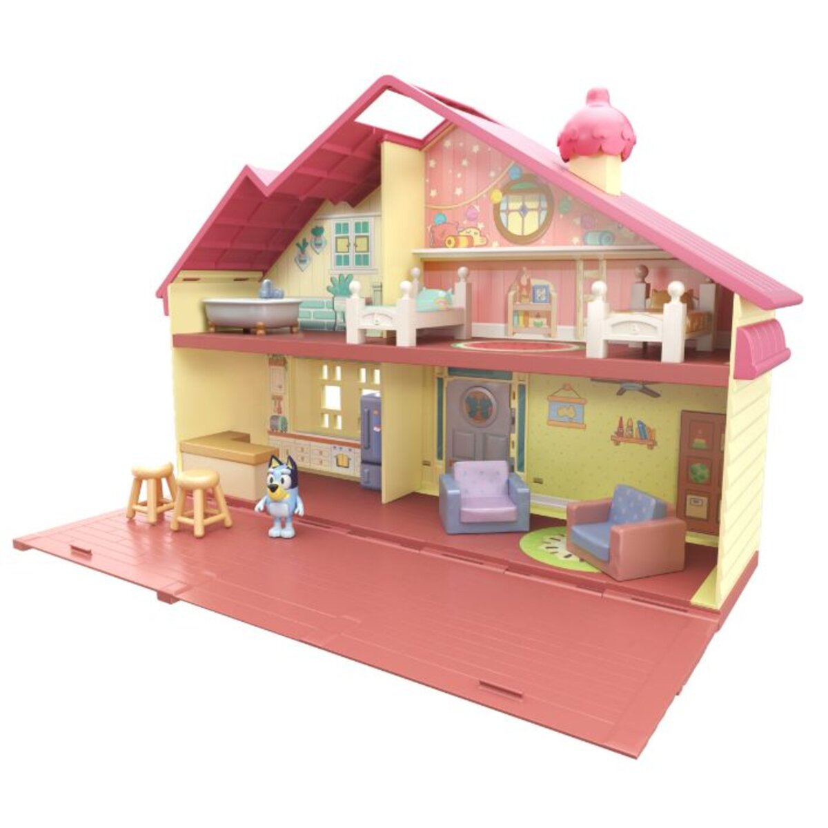 Moose Toys Bluey Spielset Familienheim Haus