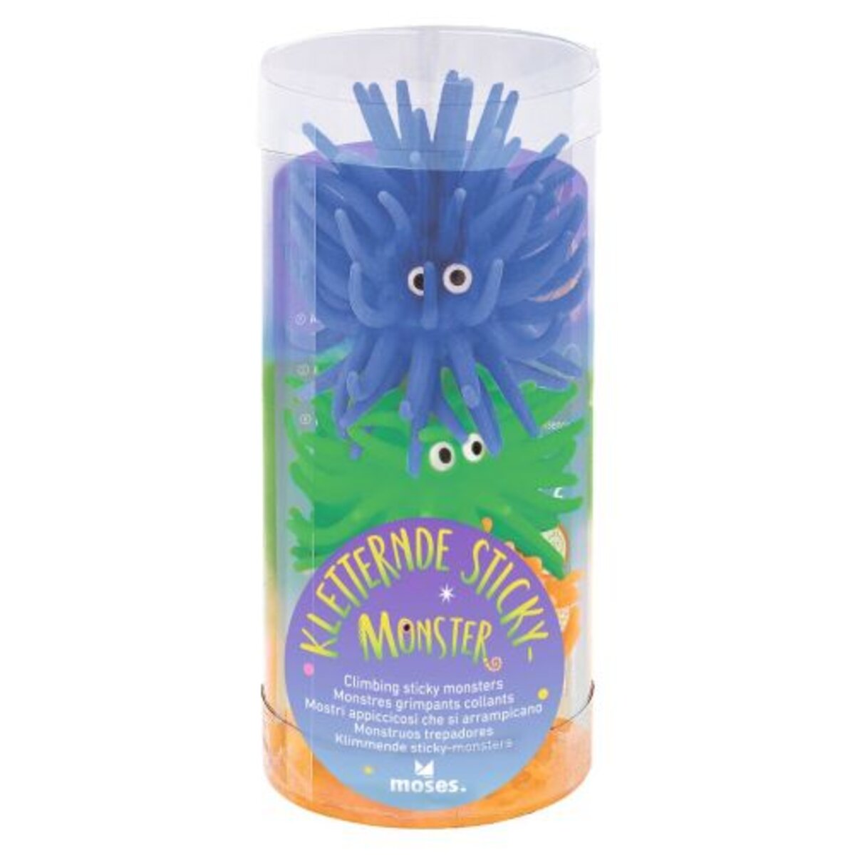moses. Kletternde Sticky Monster, 3 Stück, 2-fach sortiert