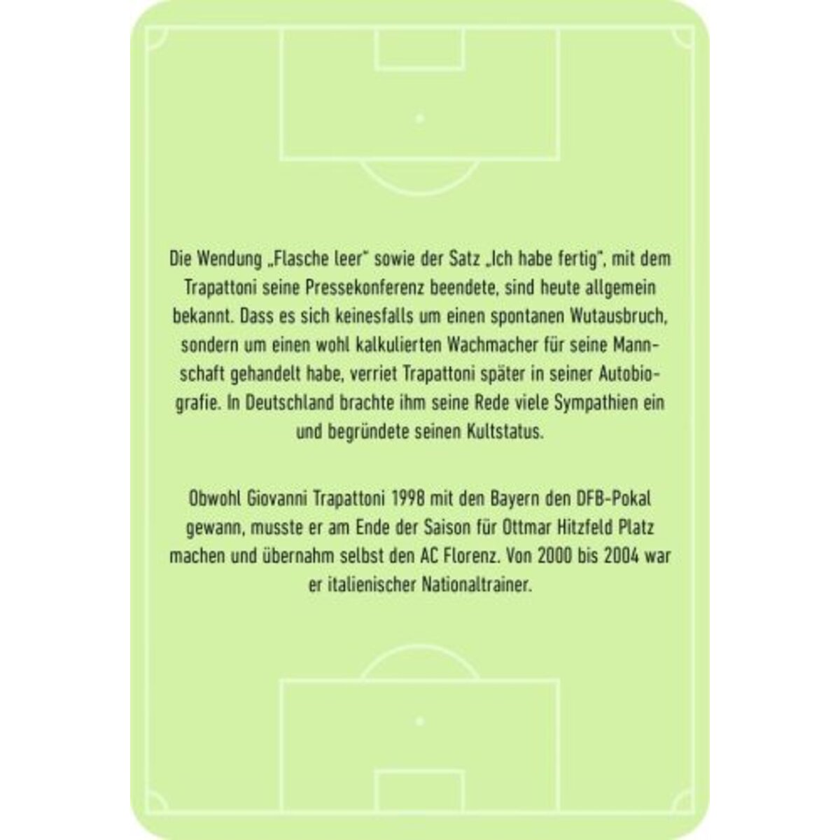 moses. Legendäre Fußballmomente - Das Quiz