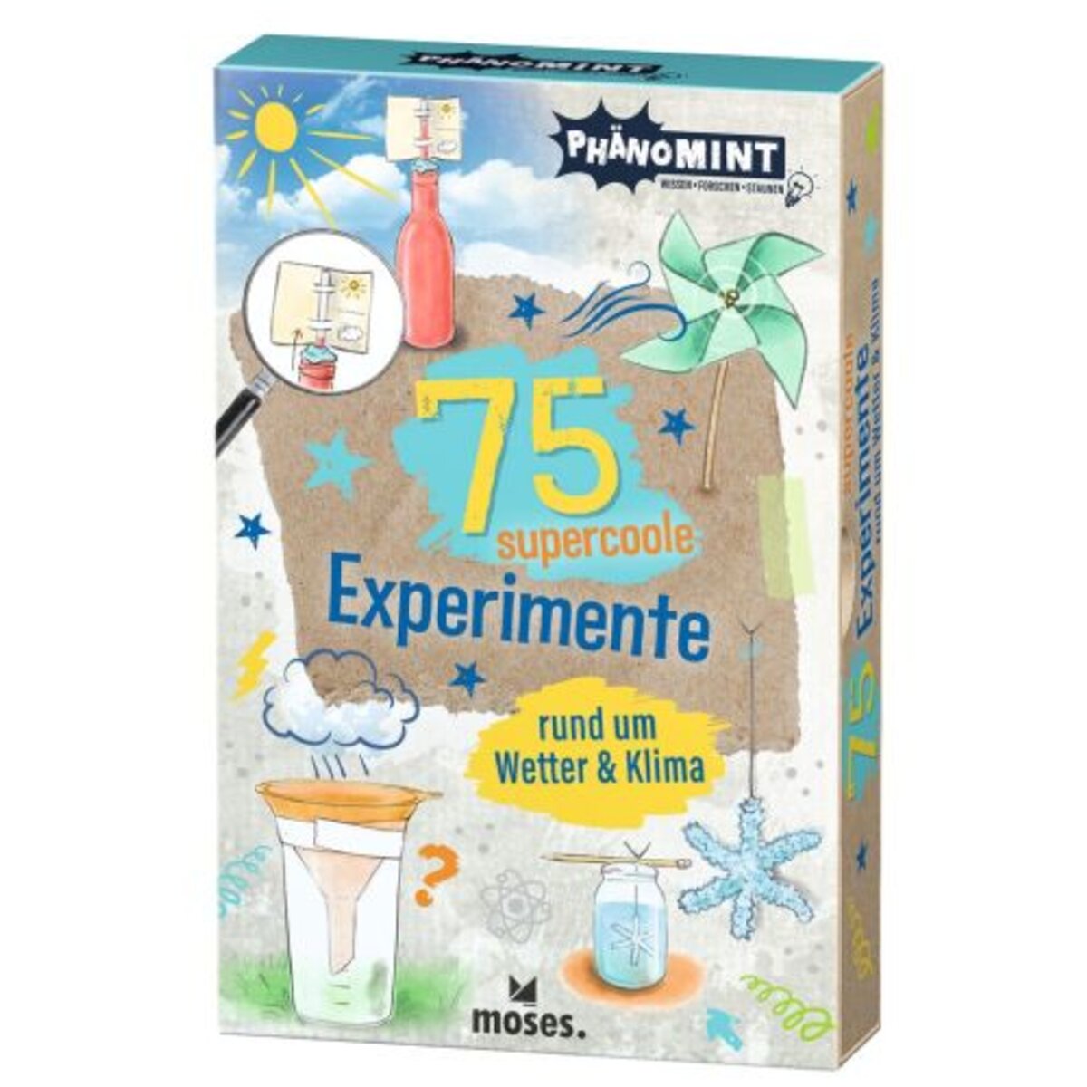 moses. PhänoMINT 75 supercoole Experimente rund um Wetter & Klima