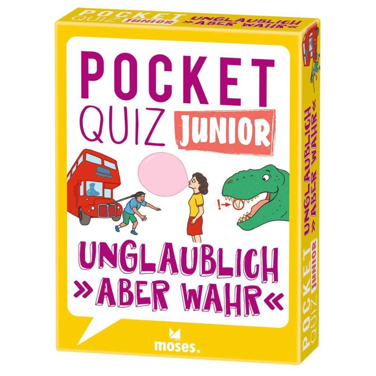 moses. Pocket Quiz junior Unglaublich, aber wahr