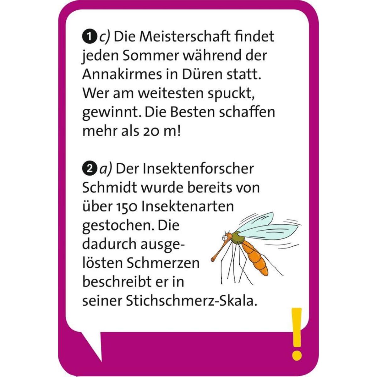 moses. Pocket Quiz junior Unglaublich, aber wahr