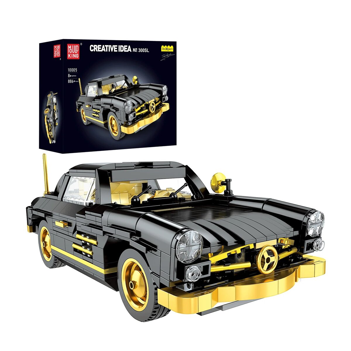 Mould King 10005 – 300SL Classic Gullwing Modellbausatz