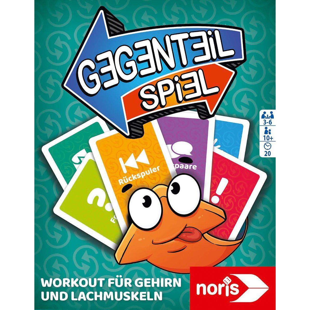 Noris Gegenteil Kartenspiel