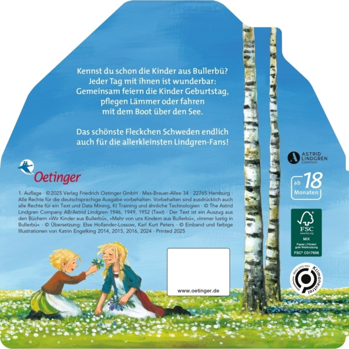 Oetinger Astrid Lindgren - Willkommen in Büllerbü!