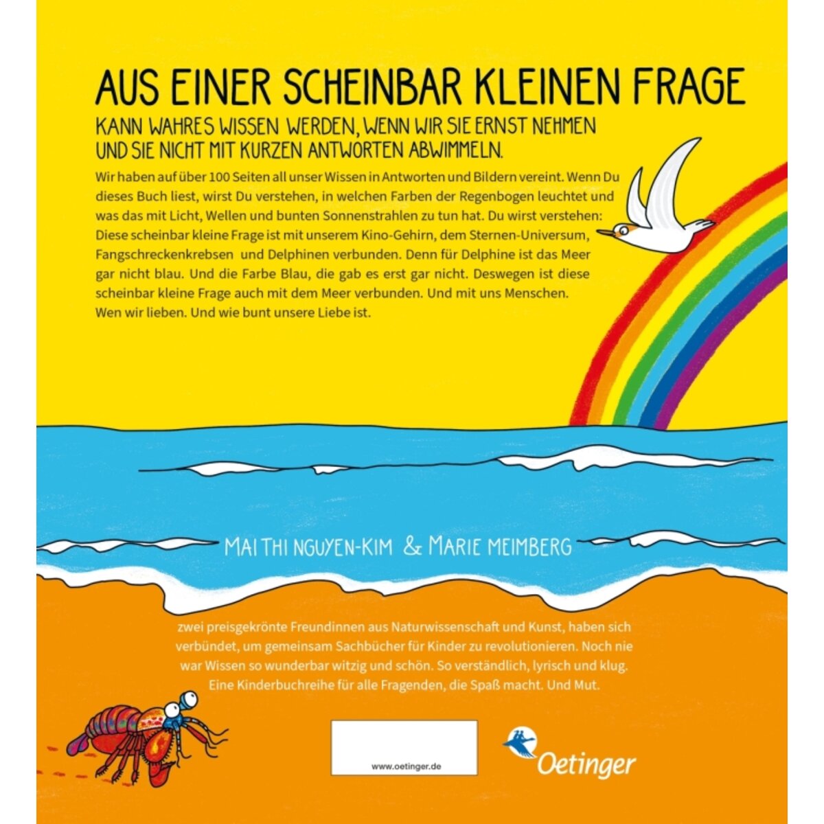 Oetinger BiBiBiber hat da mal ´ne Frage - Welche Farben hat der Regenbogen?