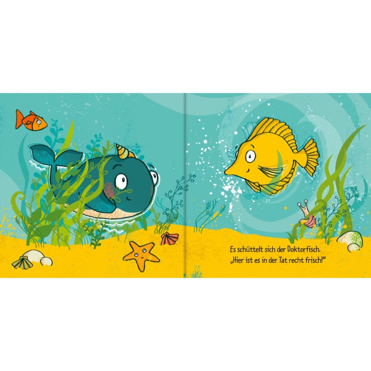 Oetinger der kleine Wal braucht einen Schal