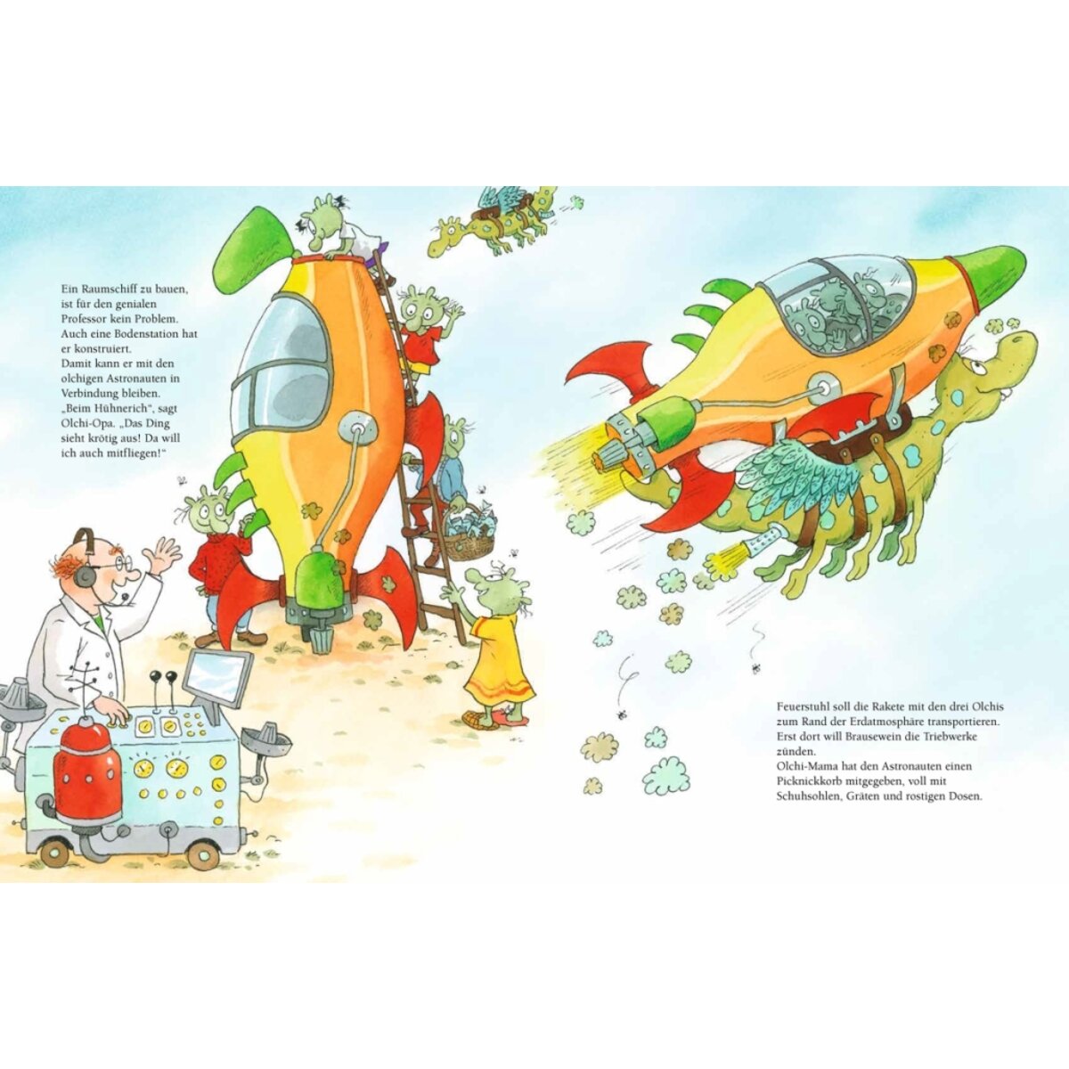 Oetinger Die Olchis - Das große Weltraumabenteuer