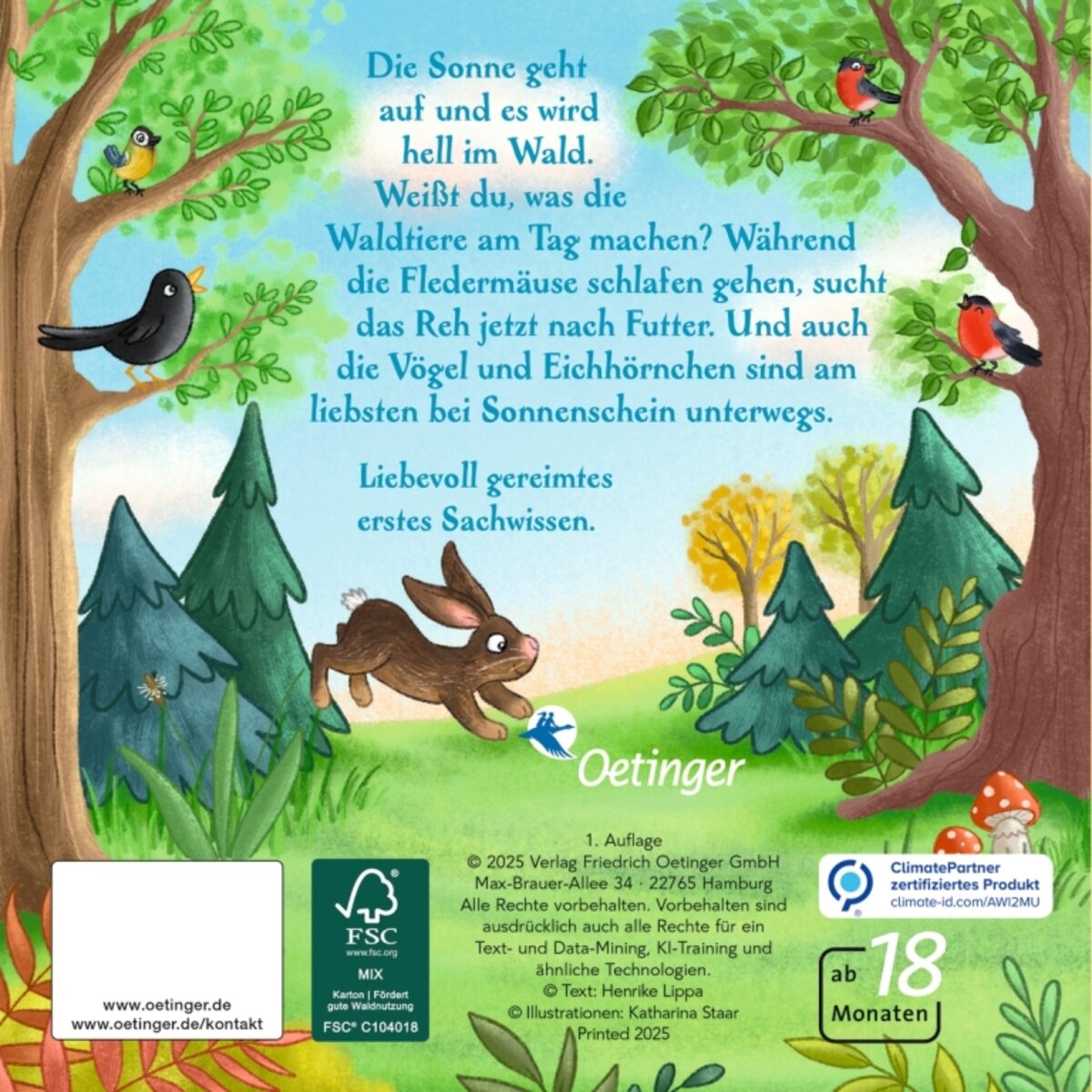 Oetinger Es wird Tag hier im Wald
