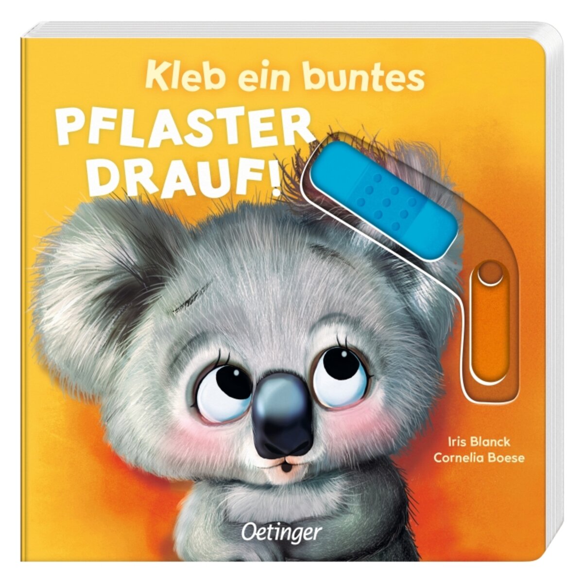 Oetinger Kleb ein buntes Pflaster drauf!