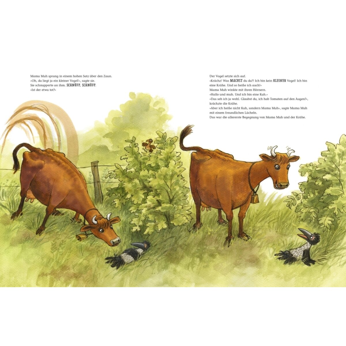 Oetinger Mama Muh und Krähe werden Freunde