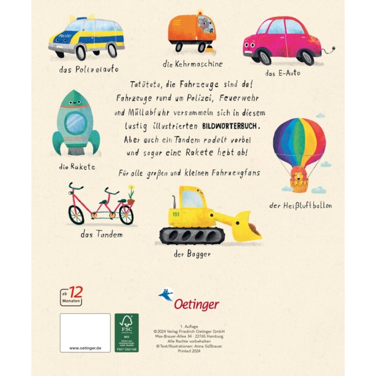 Oetinger Meine ersten Fahrzeuge