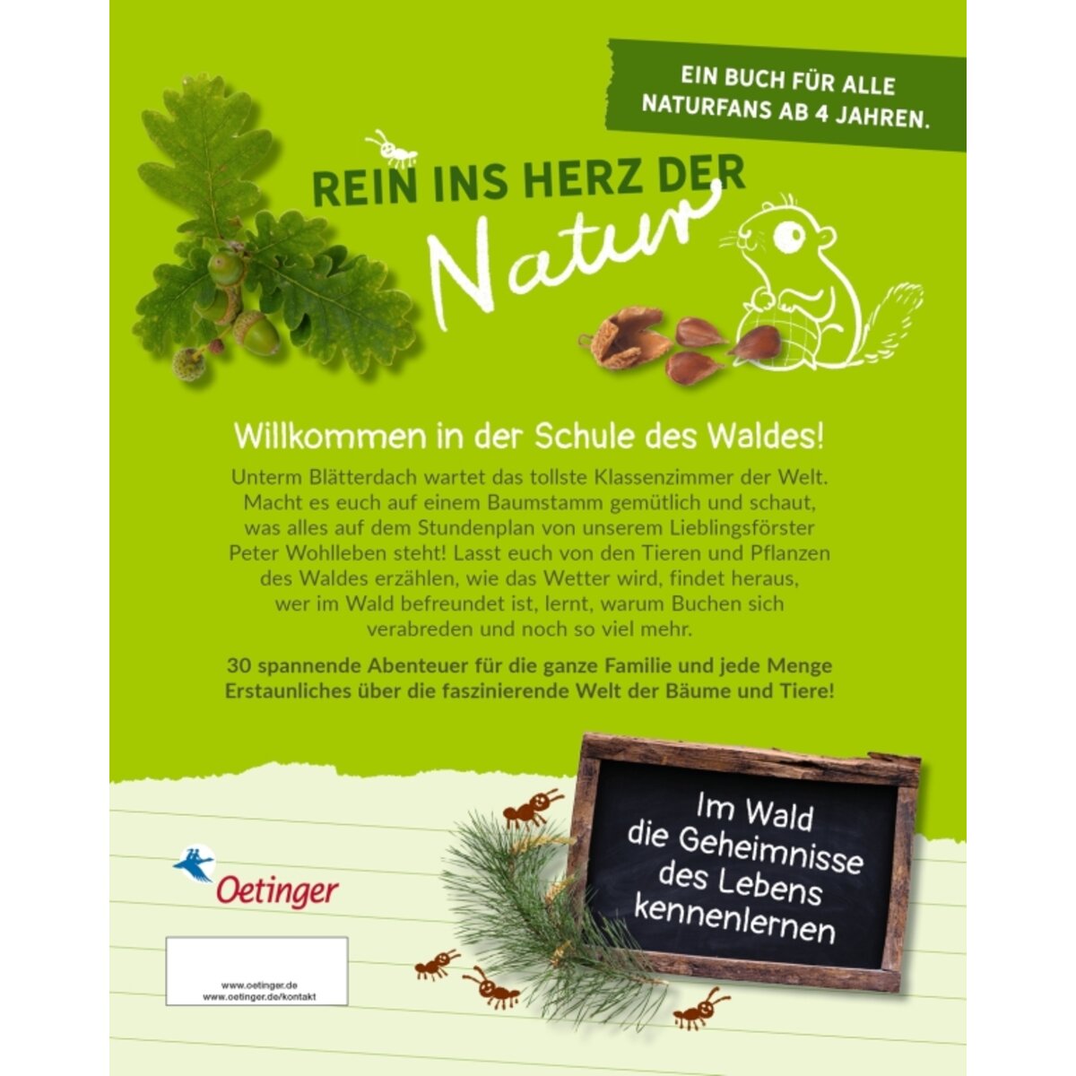 Oetinger Peter Wohllebens Schule des Waldes