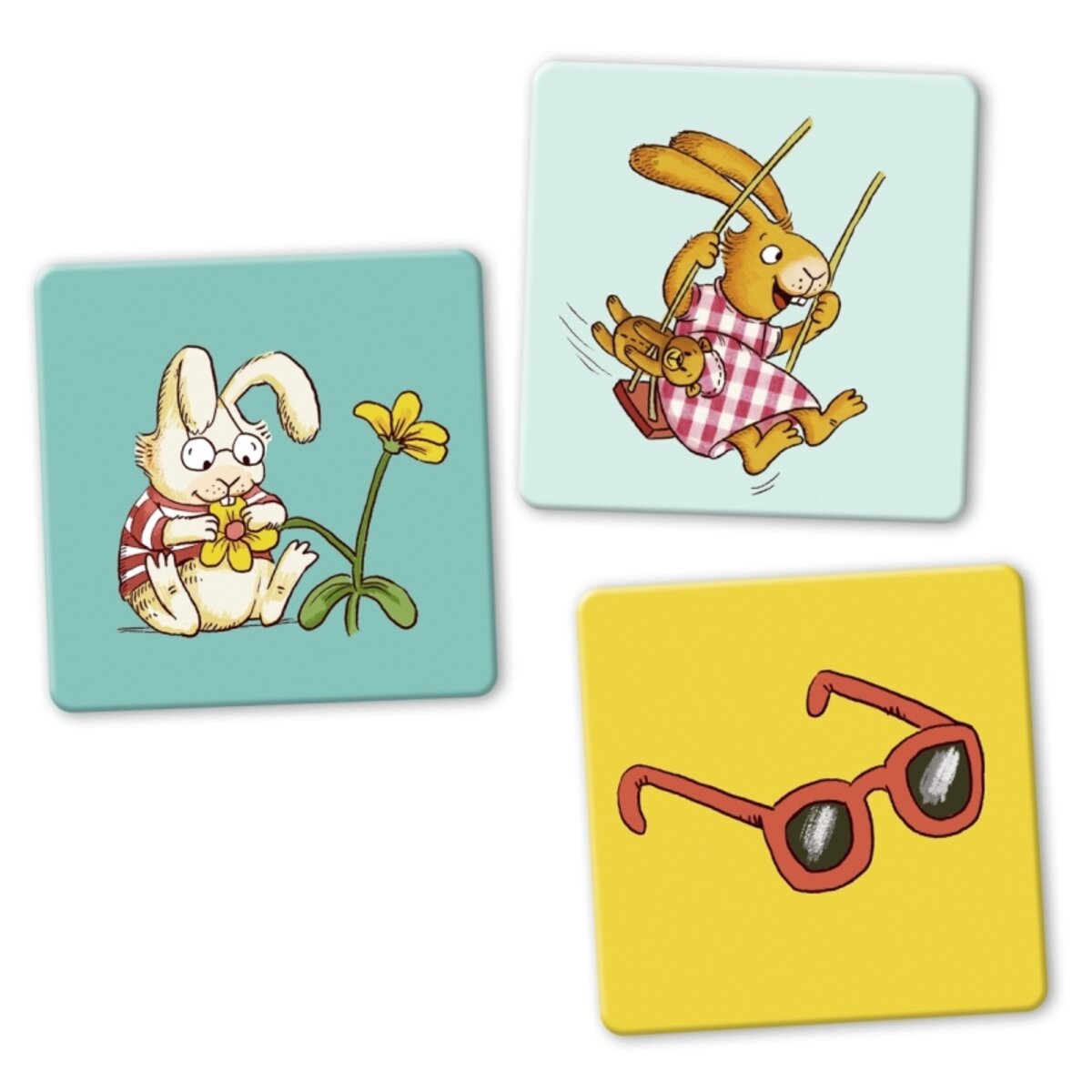 Oetinger Sieben kleine Hasen Memo-Spiel