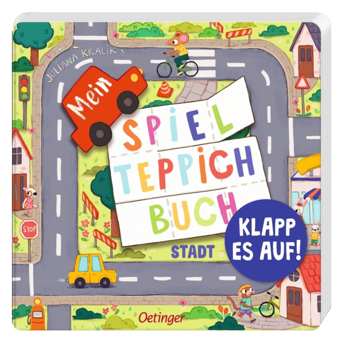 Oetinger Spielteppich-Buch - Stadt