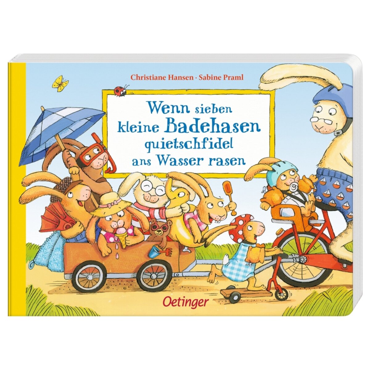 Oetinger Wenn Sieben kleine Badehasen quietschfidel ans Wasser rasen