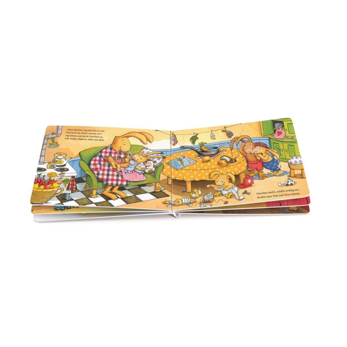 Oetinger Wenn sieben kleine Hasen Schnupfennasen haben