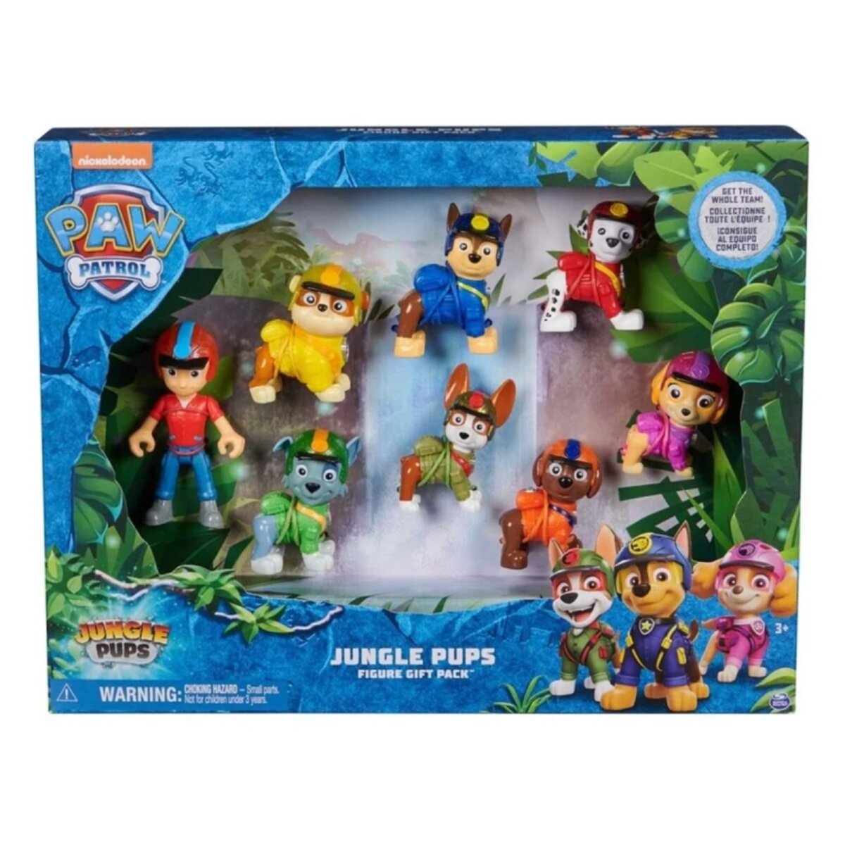 Spin Master Paw Patrol Jungle Pups Figuren-Set 8tlg.